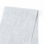 Stretch Slubby Cotton / Poly Twill - Aluminium