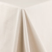 Small Candy Stripe Cotton - Crema