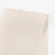 Small Candy Stripe Cotton - Crema