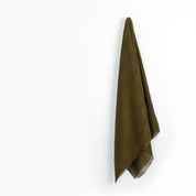 Sheer Check Silk - Oak