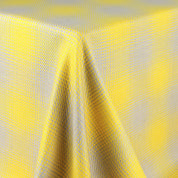 Houndstooth Check Wool/Poly - Honeybee