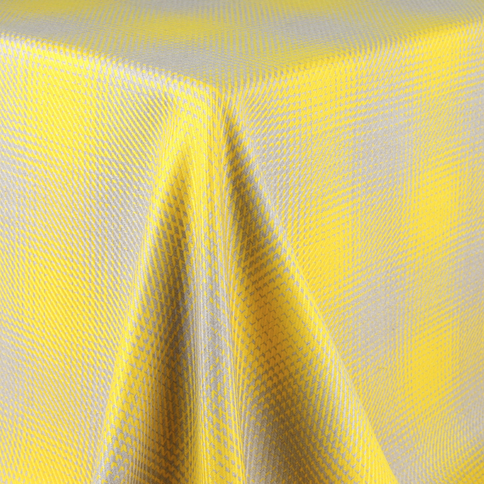 Houndstooth Check Wool/Poly - Honeybee (Pieces)