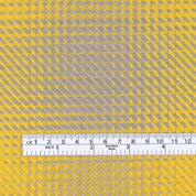 Houndstooth Check Wool/Poly - Honeybee