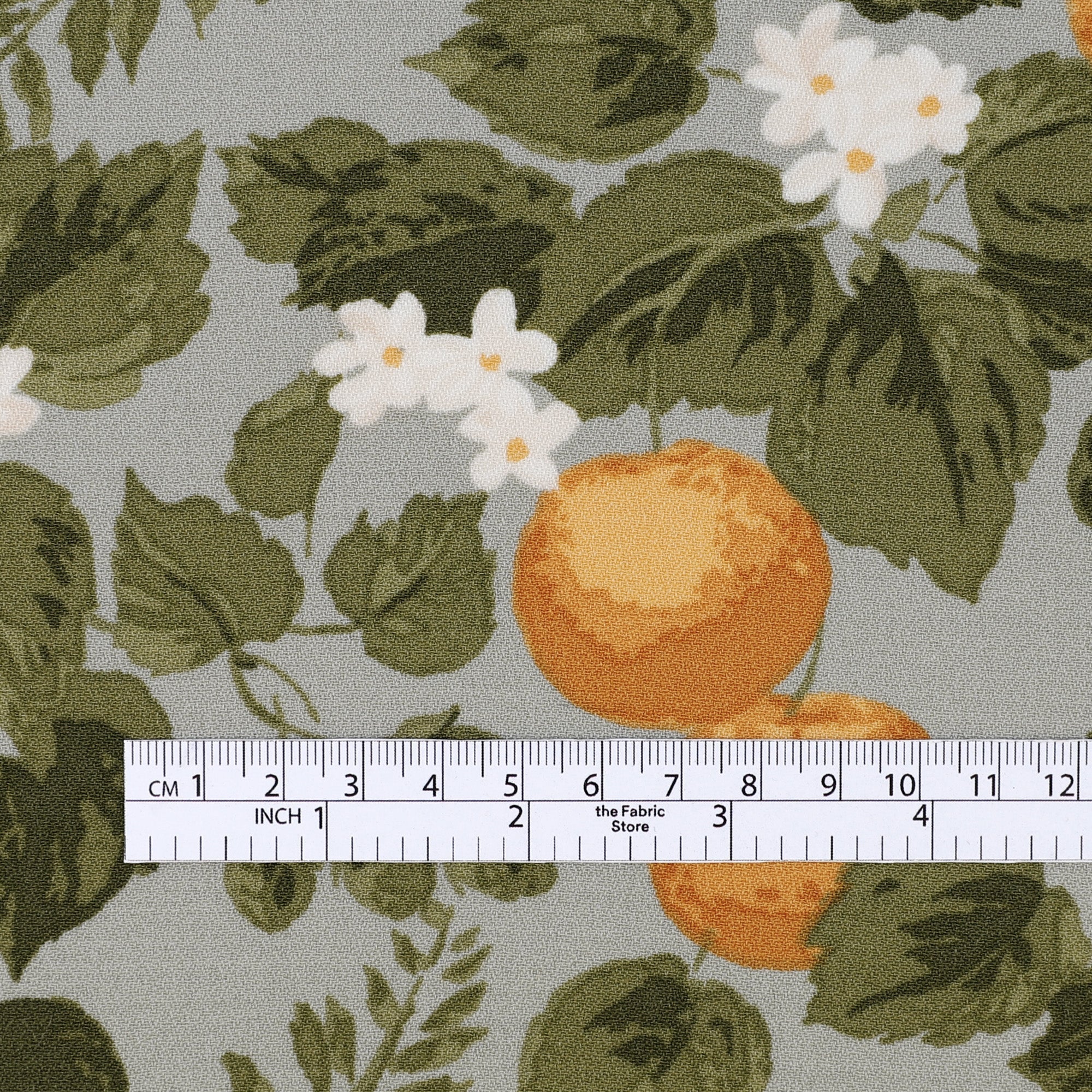 Orange Tree Viscose/Rayon Crepe - Mist