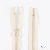 Dress Zips - 18cm - Oyster