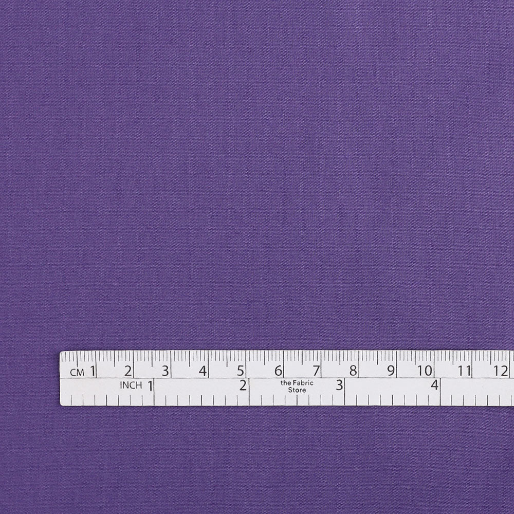 Stretch Cotton / Nylon Poplin - Light Iris