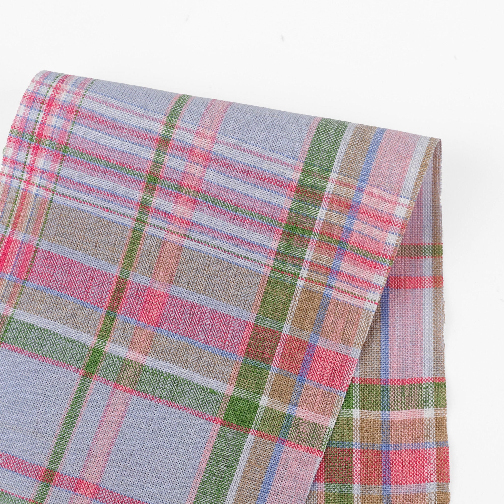 Plaid Cotton/Linen - Guava Tree