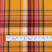Lightweight Plaid Twill Cotton/Rayon - Fruit Salad (1.6m Bundle)