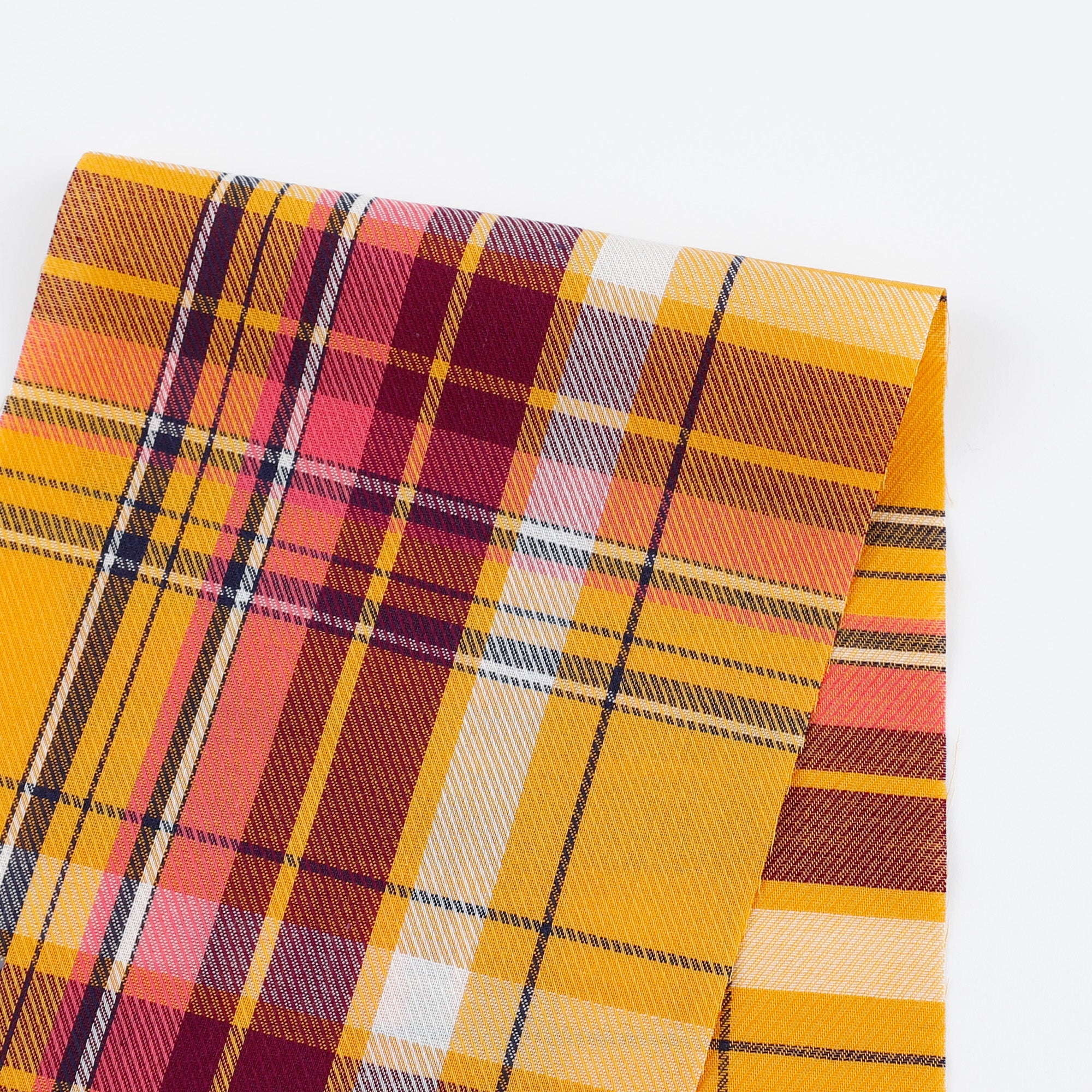 Lightweight Plaid Twill Cotton/Rayon - Fruit Salad (1.6m Bundle)