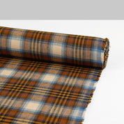 Lightweight Linen/Viscose Plaid - Pheasant