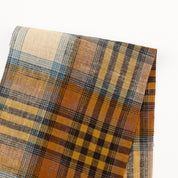 Lightweight Linen/Viscose Plaid - Pheasant