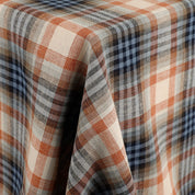 Lightweight Linen/Viscose Plaid - Chaffinch