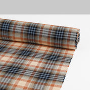 Lightweight Linen/Viscose Plaid - Chaffinch