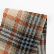 Lightweight Linen/Viscose Plaid - Chaffinch