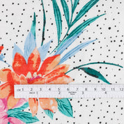 Lotus Bouquet Cotton - Pink / Orange