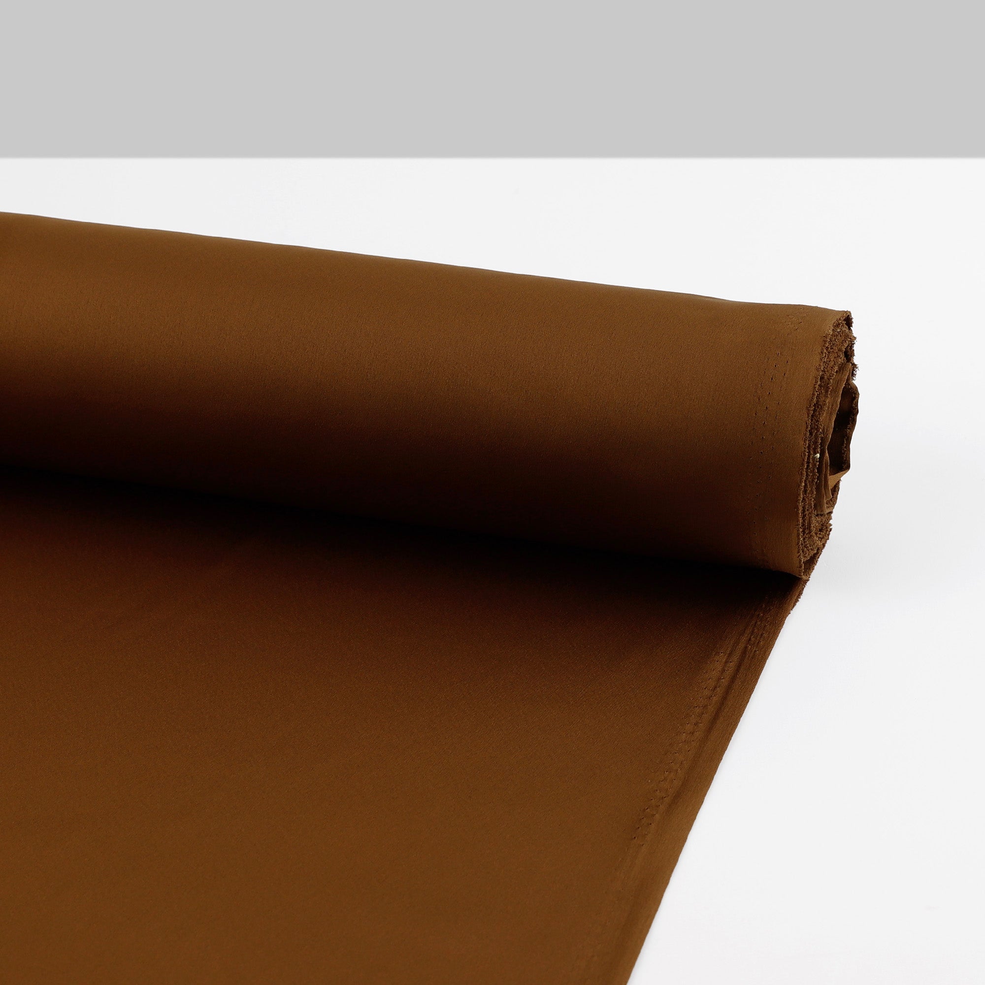 Lightweight Poly Satin - Acorn Brown