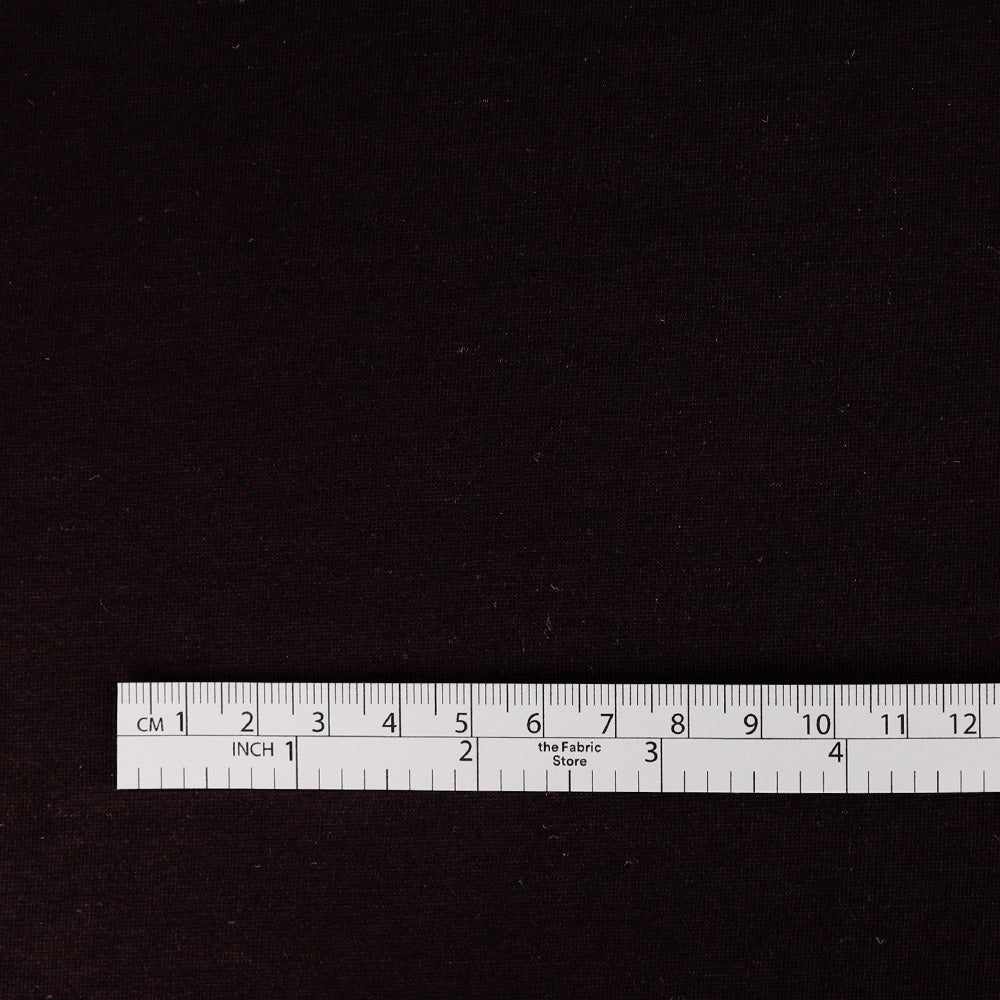 Poly / Merino Jersey - Ebony