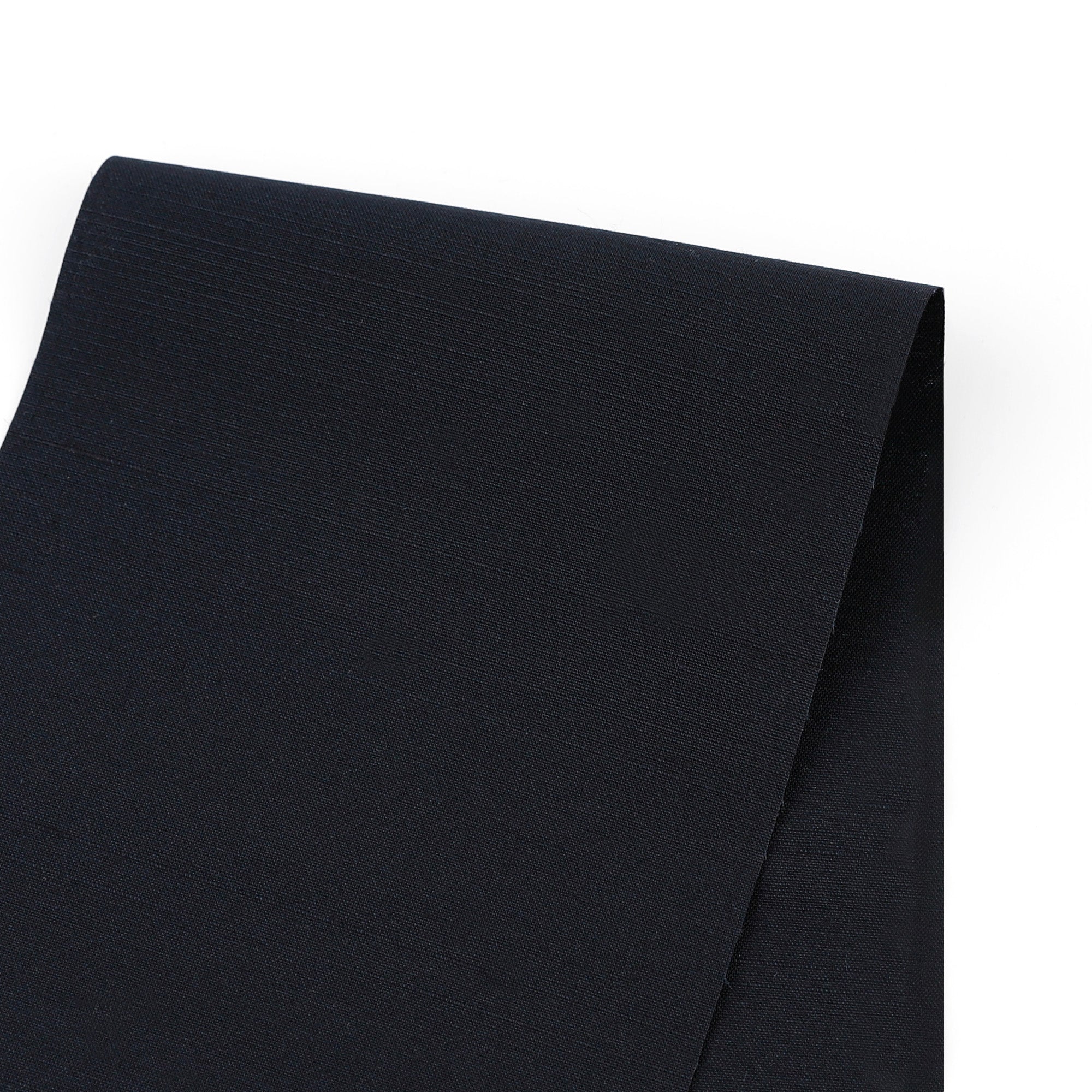 Slubby Stretch Silk / Nylon - Midnight