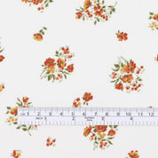 Pretty Posy Linen - Terra Rosa