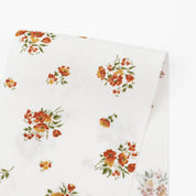 Pretty Posy Linen - Terra Rosa