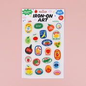 Produce Stickers Iron-Ons - Two Sheets