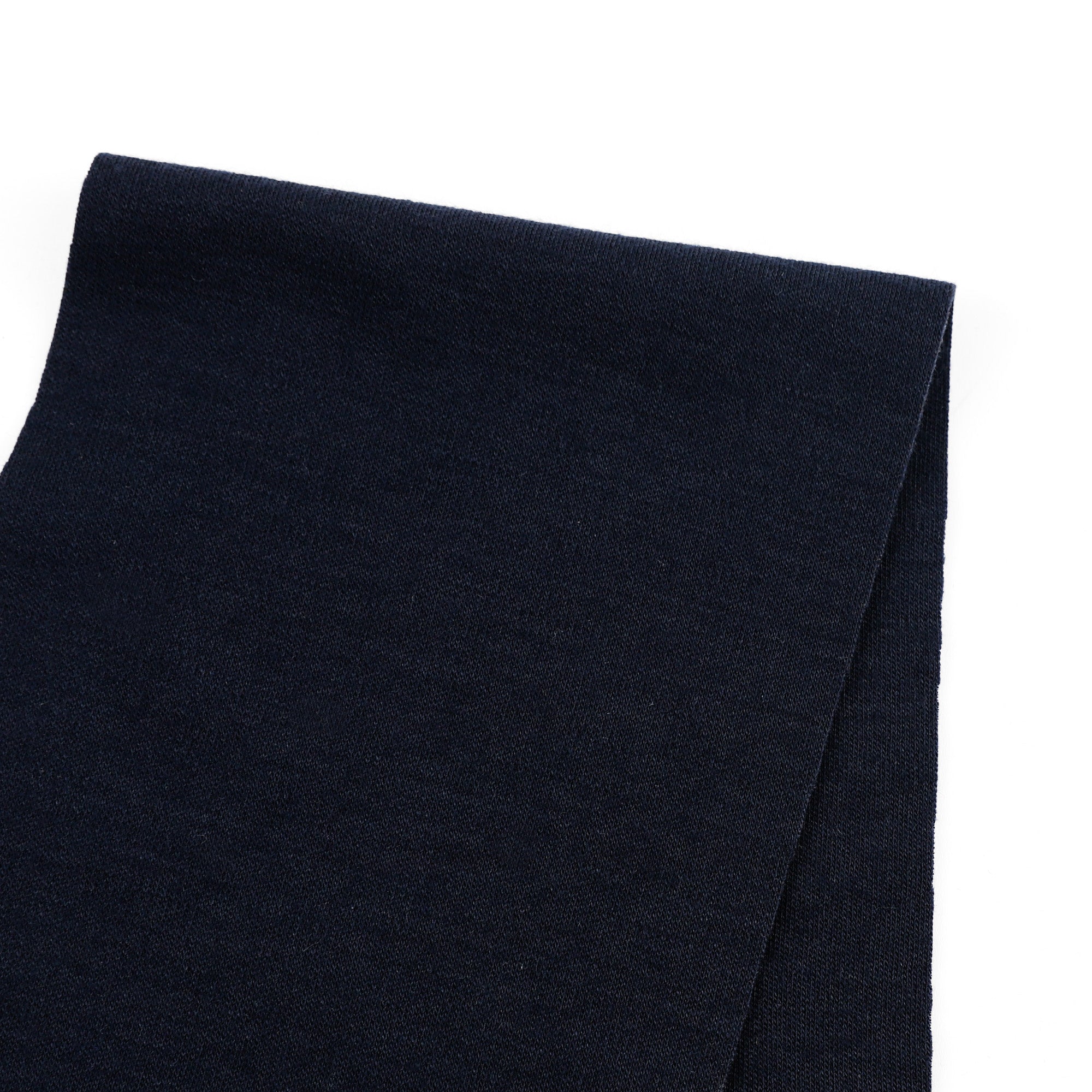 Pure Merino Interlock - Ink (Piece)