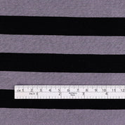 Even Stripe Linen / Viscose - Lavender