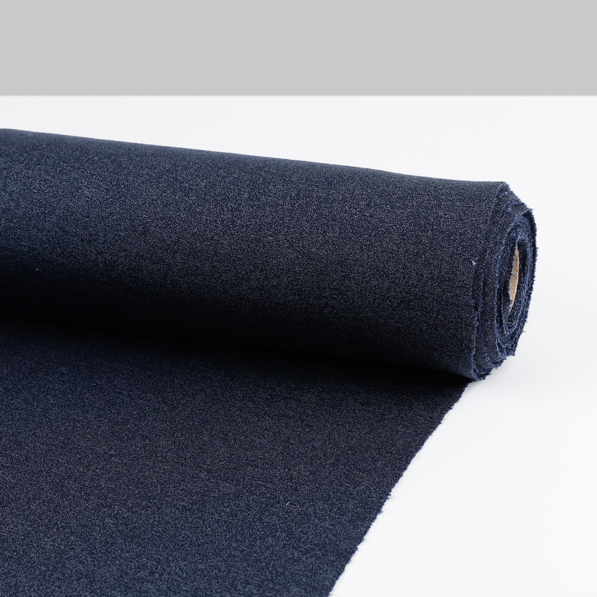 Merino / Silk Interlock - Night Sky Melange