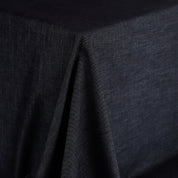 Reverse Paisley Stretch Denim - Ink
