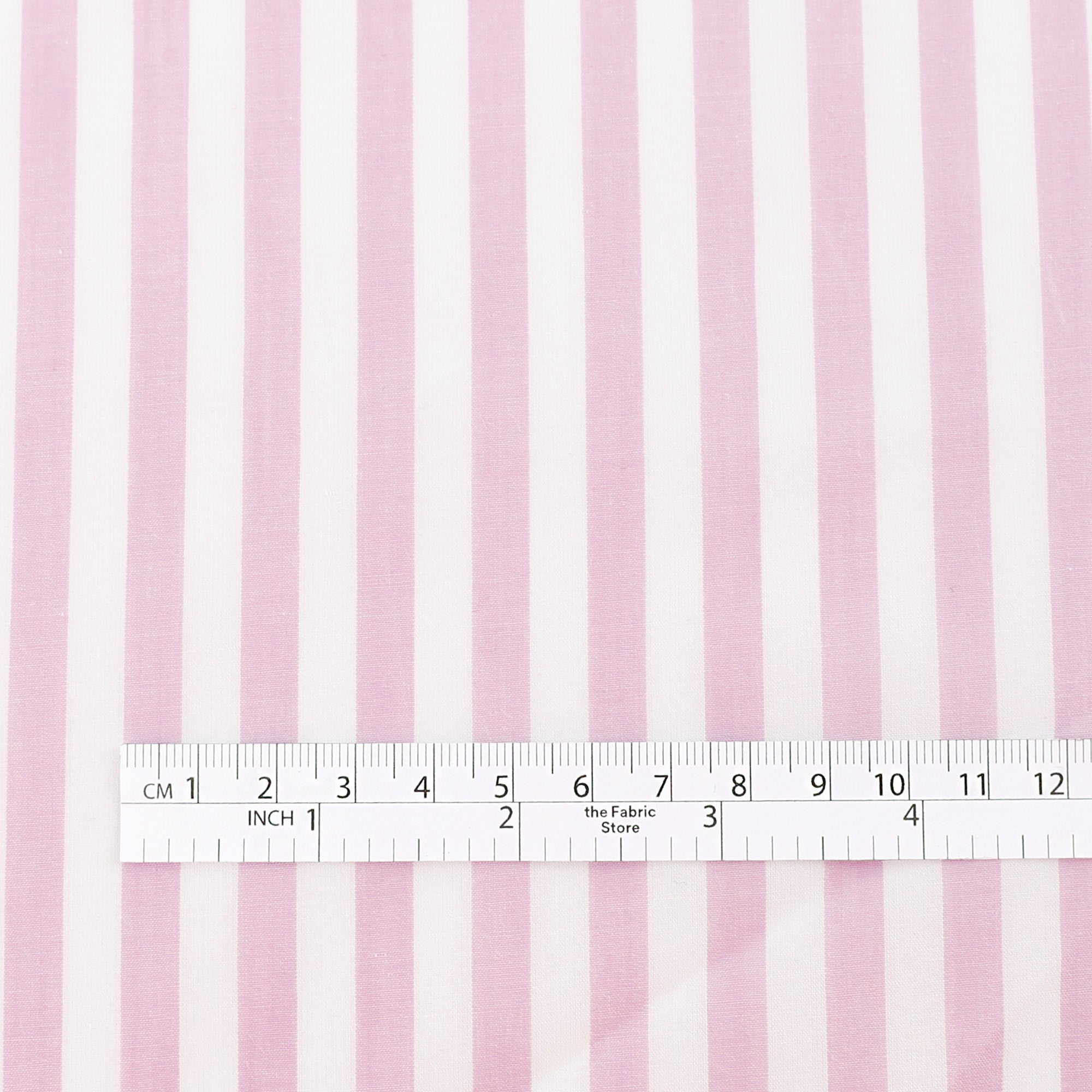 Med Candy Stripe Cotton - Foxglove