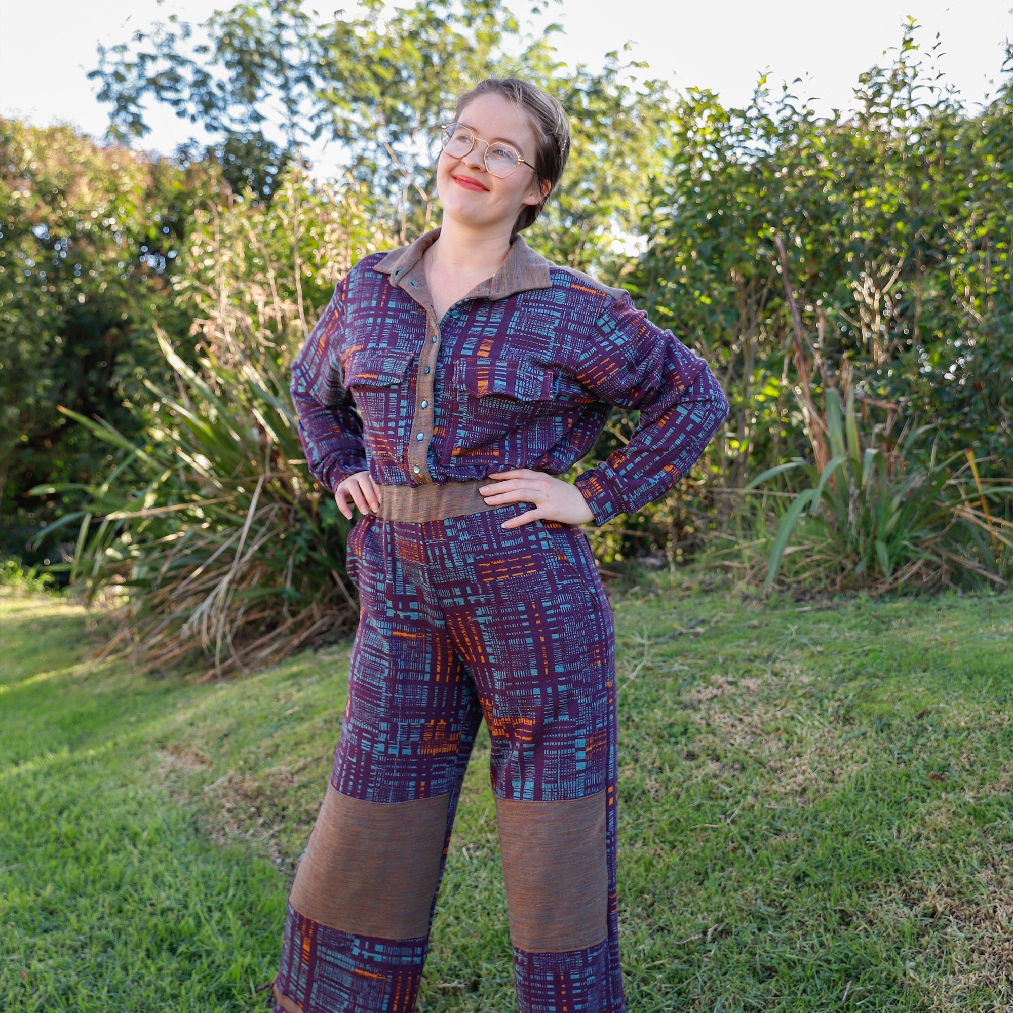 City Lights Merino Jacquard - Fluorite