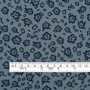 Hibiscus Stretch Cotton/Poly - Hydrangea