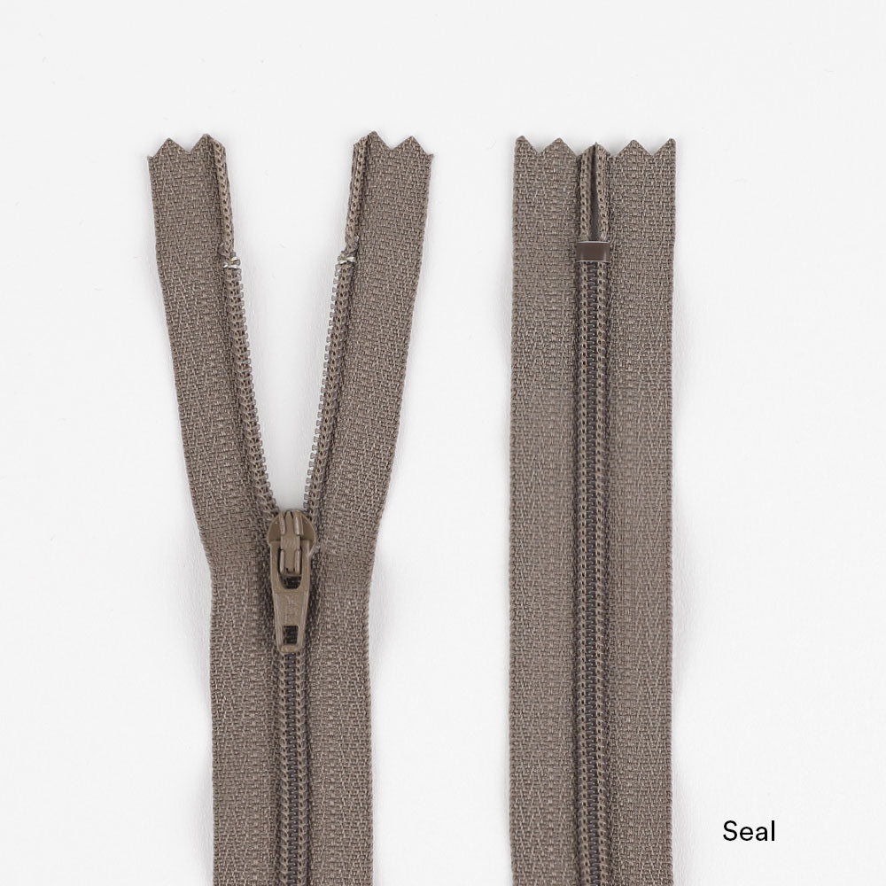 Dress Zips - 18cm - Seal