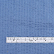 Stretch Seersucker Cotton - Cornflower