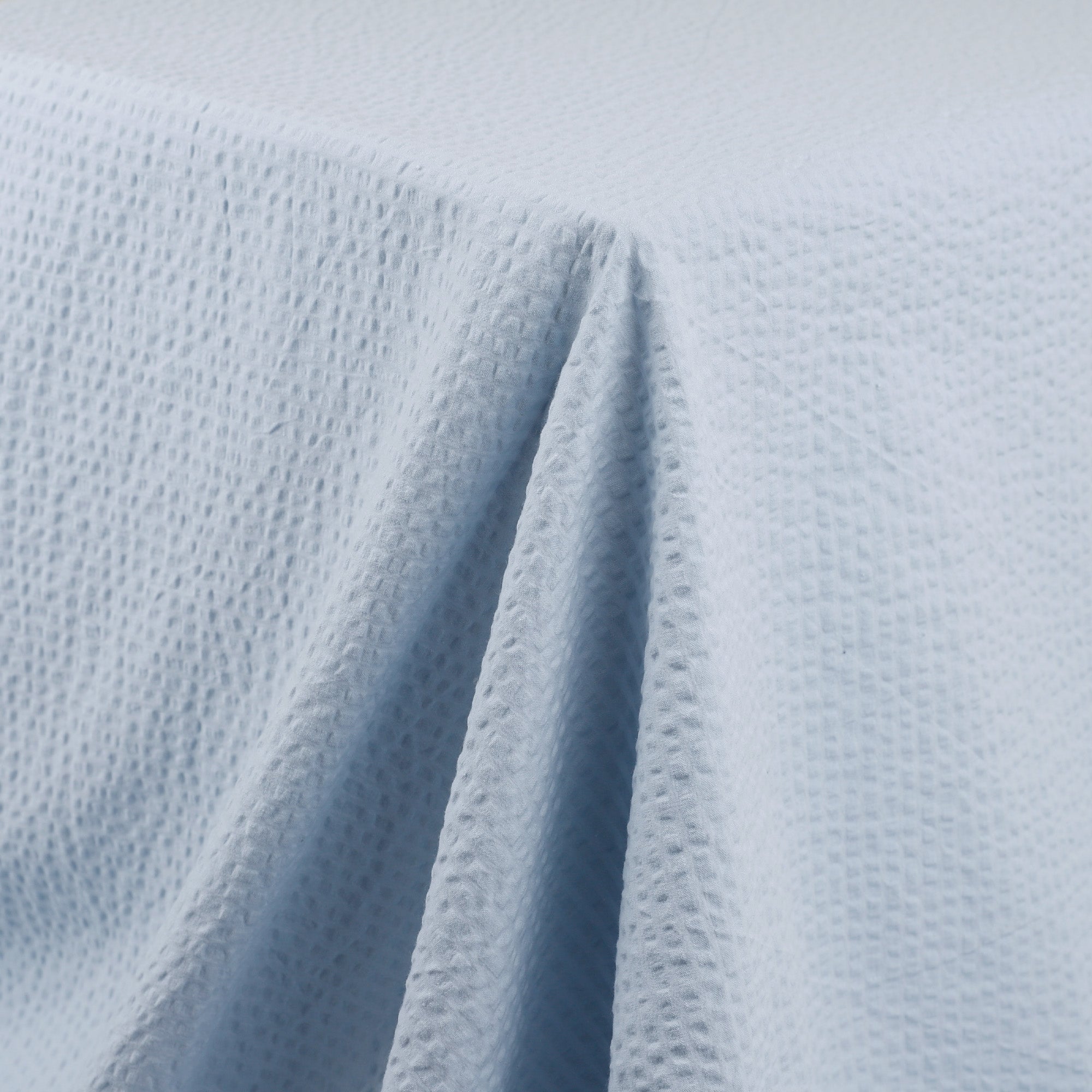 Stretch Seersucker Cotton - Mist (1.6m Bundle)