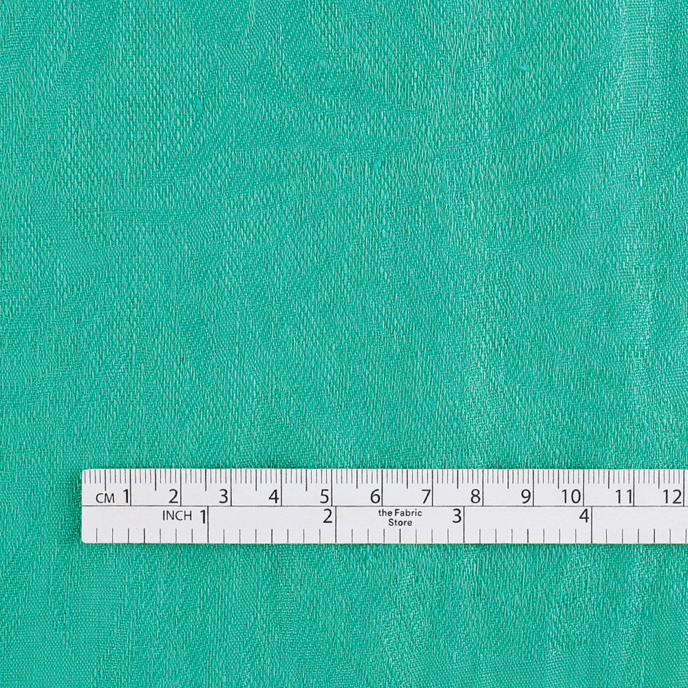 Palm Leaf Linen Jacquard - Spearmint