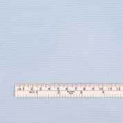 Tonal Weft Stripe Stretch Cotton - Sky