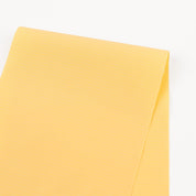 Tonal Weft Stripe Stretch Cotton - Banana