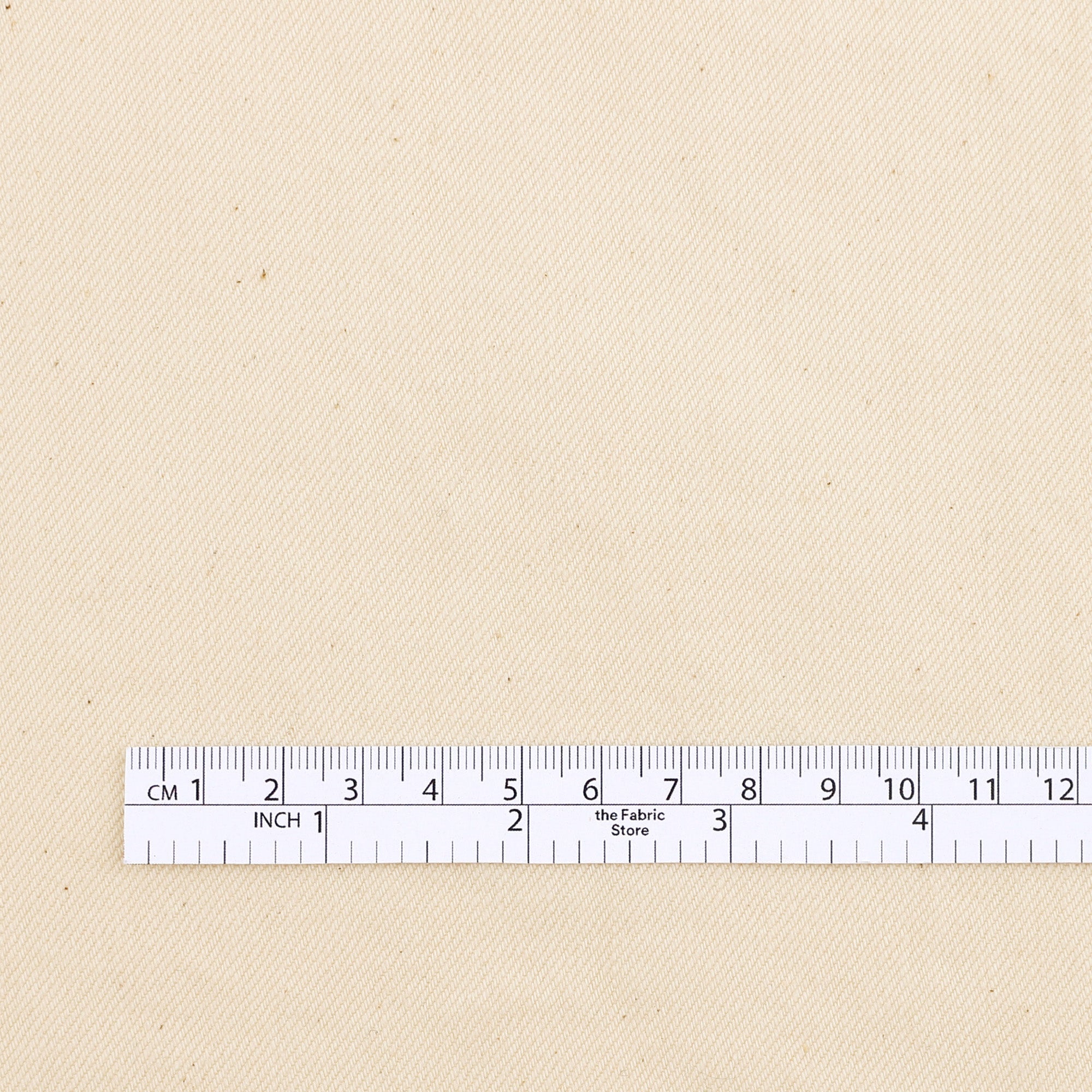 11oz Selvedge Denim - Cream Fleck