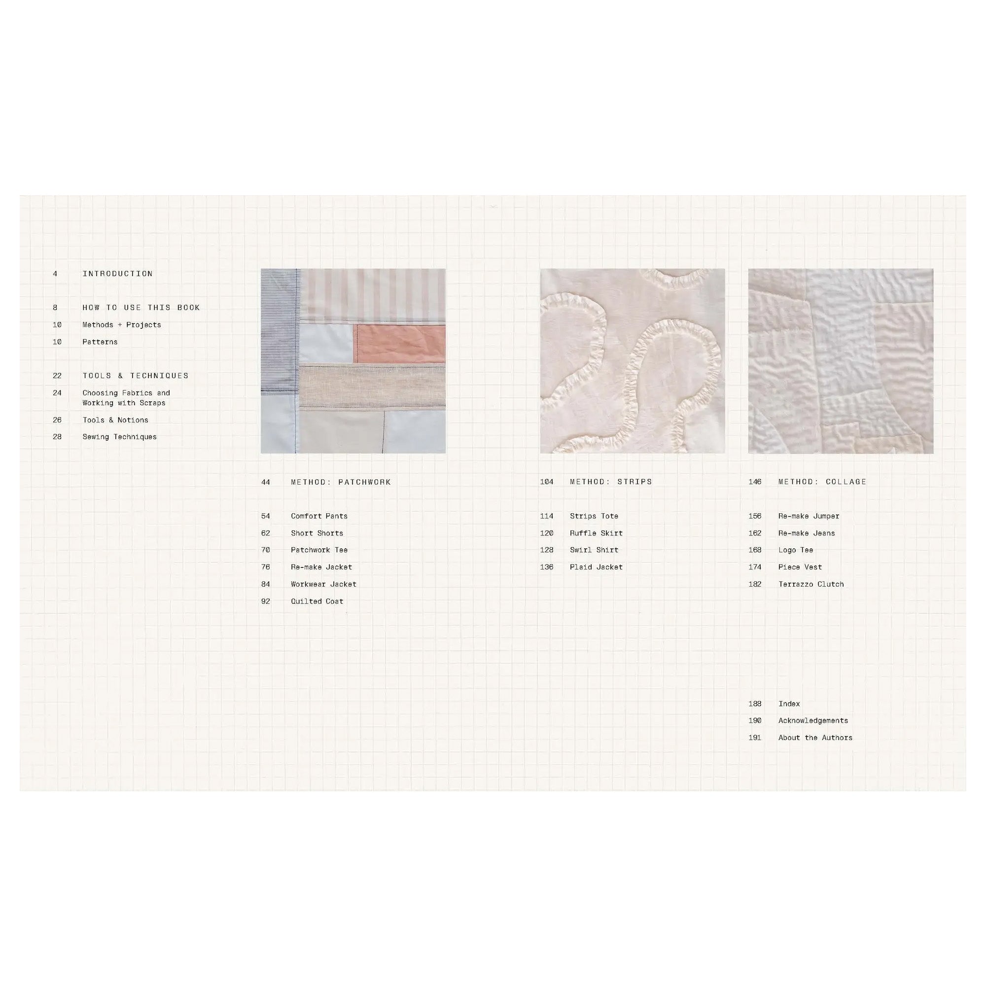 Sewing With Scraps - Paperback Book