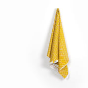 Shadow Shapes Stretch Cotton Poplin - Forsythia