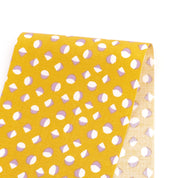 Shadow Shapes Stretch Cotton Poplin - Forsythia (remnant)