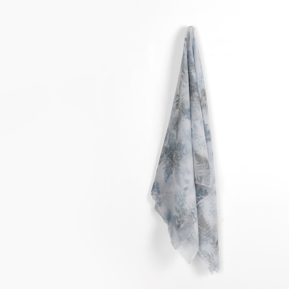 Leaf Shadow Silk Yoryu - Grey