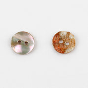 Shell Button L18 - Dusky Pink