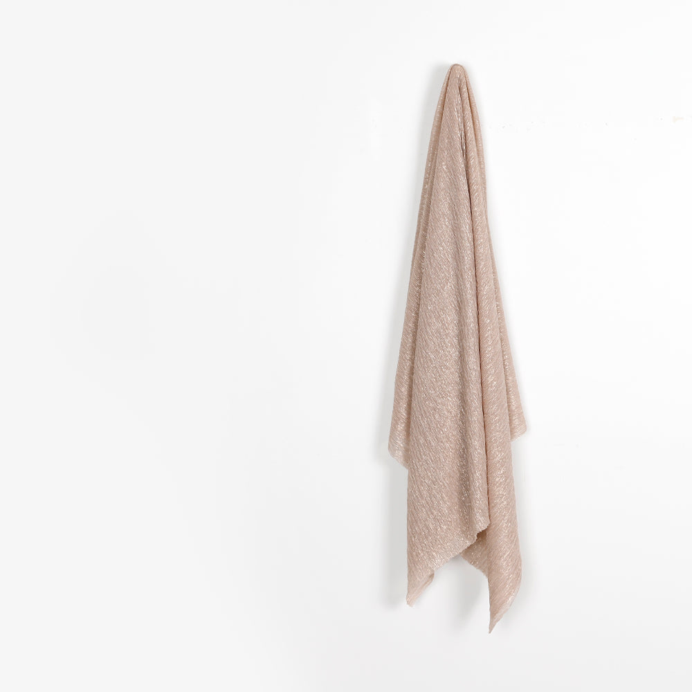 Shimmer Crinkle Knit - Morganite