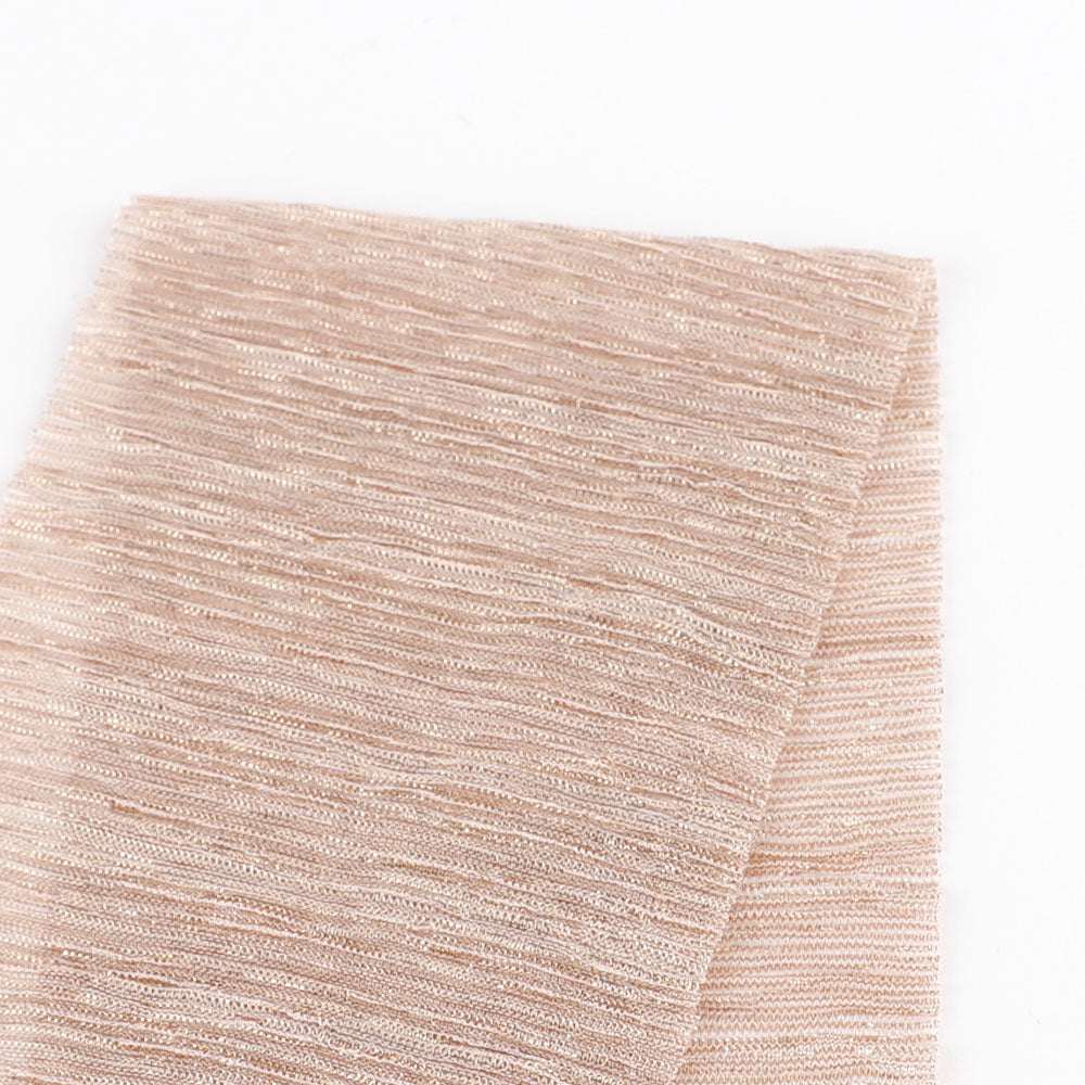 Shimmer Crinkle Knit - Morganite
