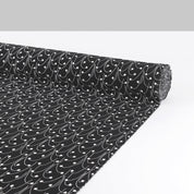 Shooting Star Satin Backed Crepe - Black