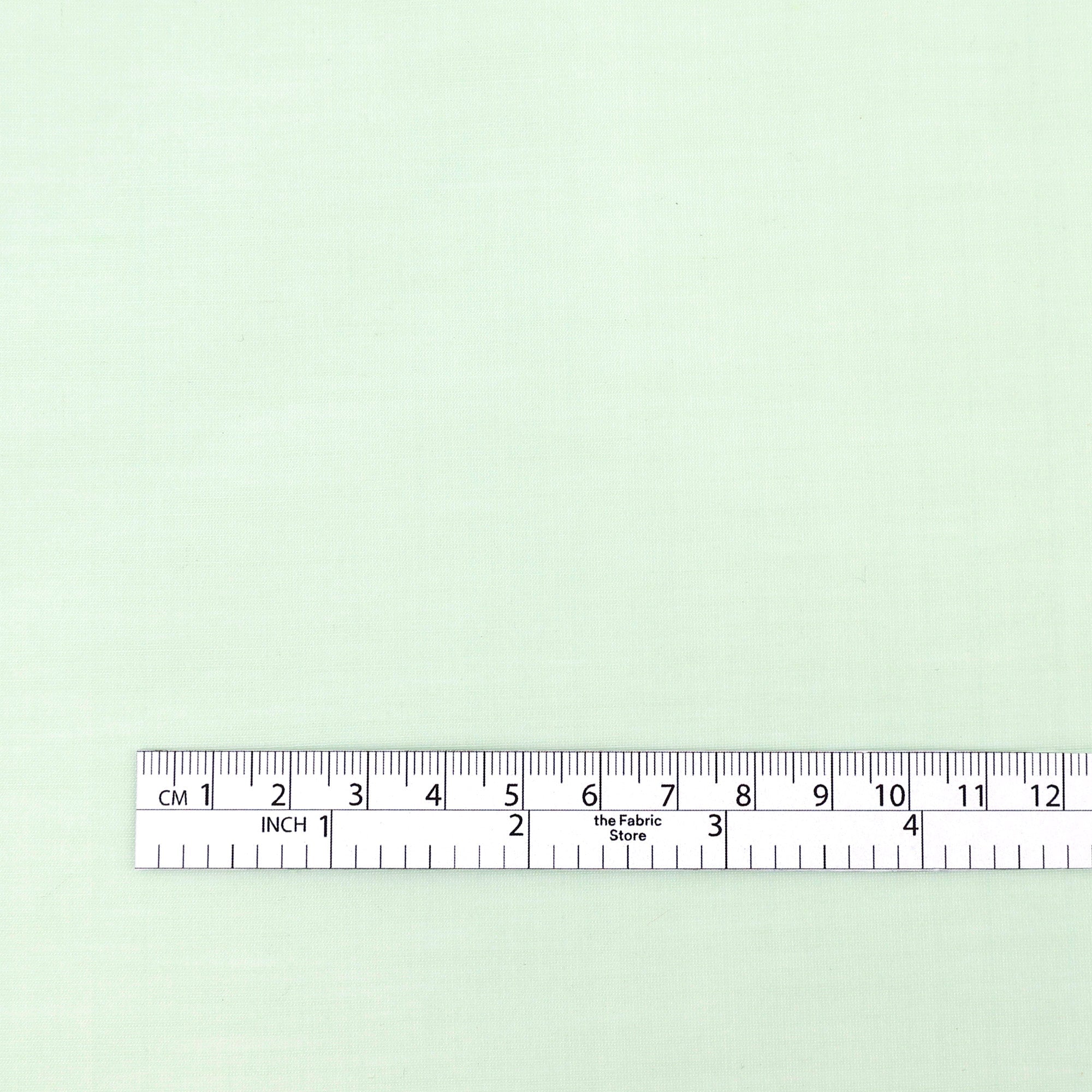 Sheer Cotton / Silk Organdy - Mint