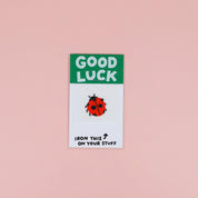 Good Luck Ladybug Iron-On
