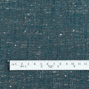Silk End-On-End Slub Suiting - Woad Blue (2.2m Bundle)